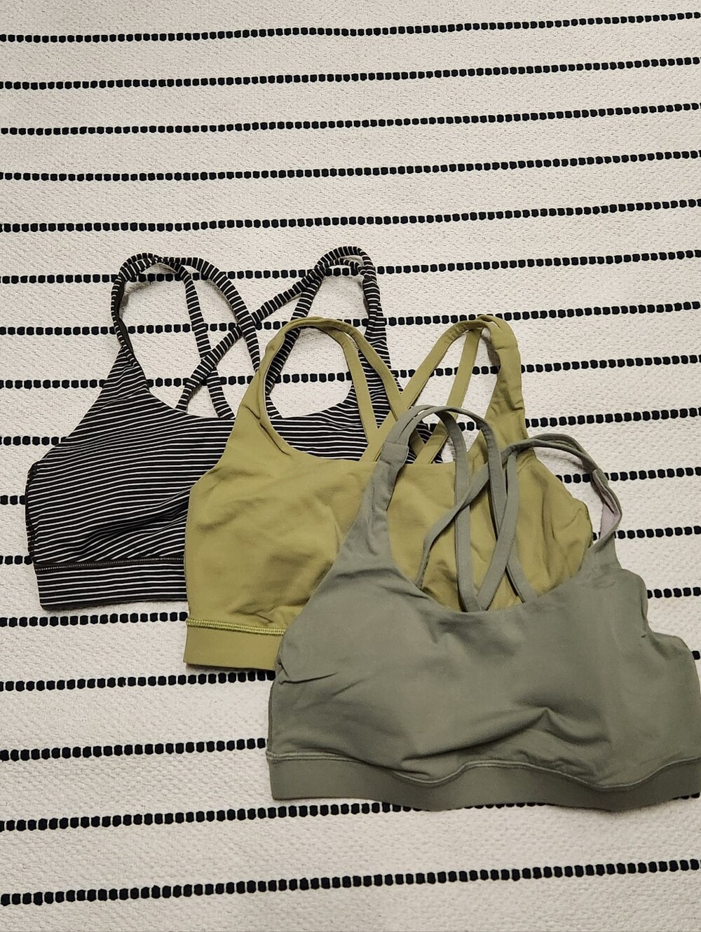Lululemon Energy Sport Bras - Set Of 3